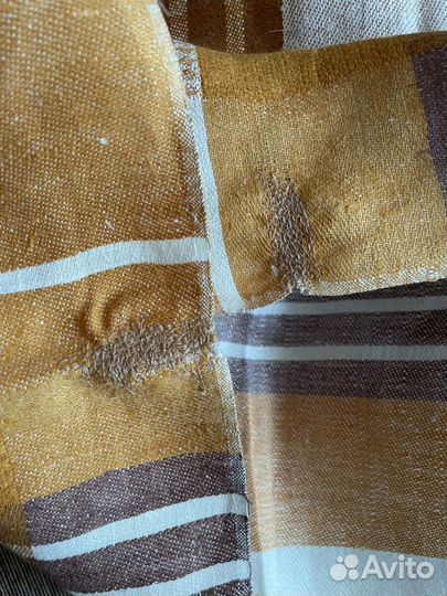 Скатерть лен СССР новая,фартук