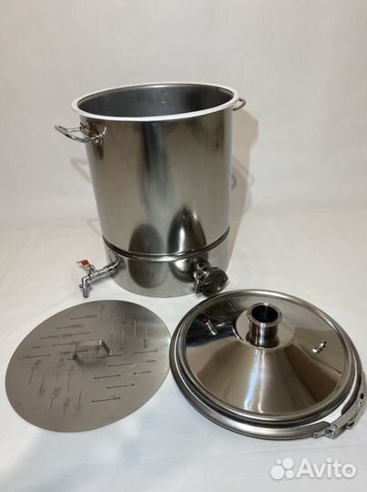 Перегонный куб 28л/38л/52л врезка под тэн