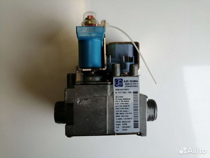 Газовый клапан для котла