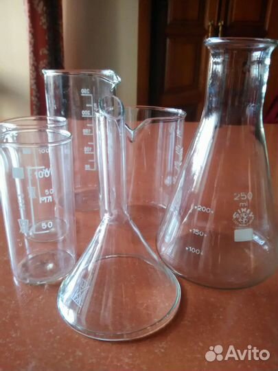 Посуда лабораторная СССР фарфор рфз