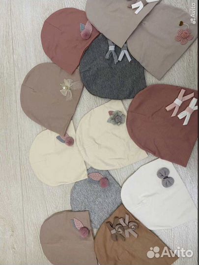 Шапочки для девочек и мальчиков