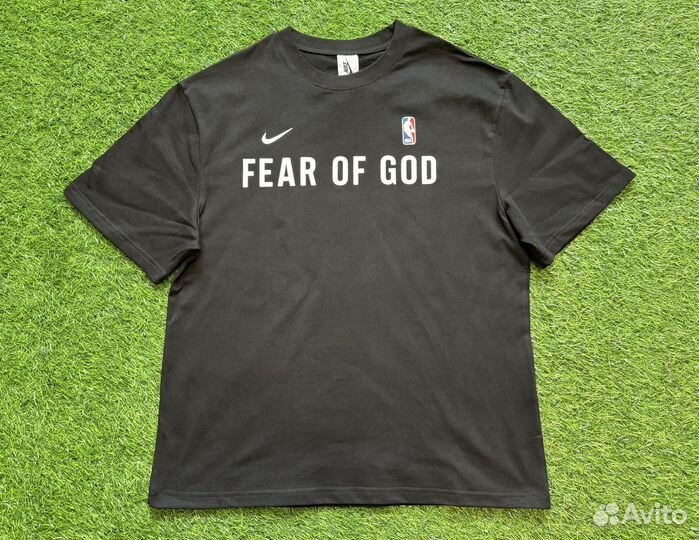 Футболка Nike NBA Fear Of God Черная (M-XL)