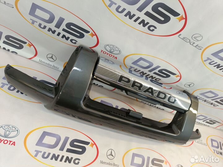 Кенгурятник Toyota Land Cruiser Prado 120 Gray