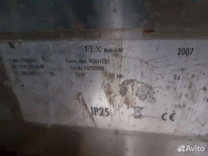 Пароконвектомат zanussi fcs061e3cl 2007 г