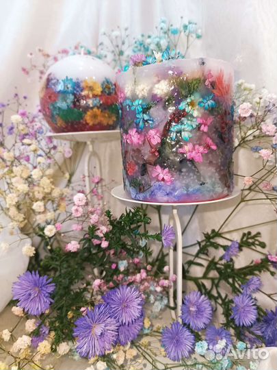 Наборы цветочных свечей