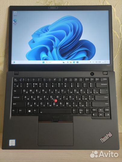 Lenovo Thinkpad t480s Intel i7 16Gb SSD 256-512Gb