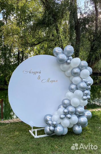 Фото зона на день рождения, свадьбу, гендерпати