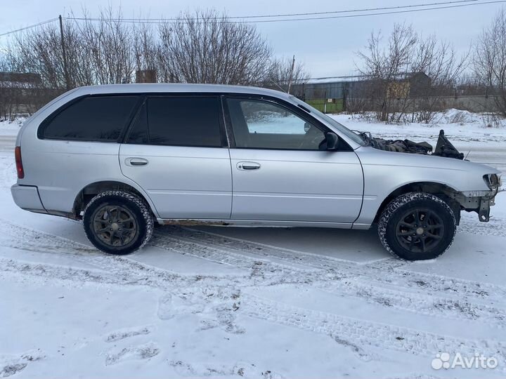 Toyota Sprinter 1.5 AT, 1998, битый, 320 000 км