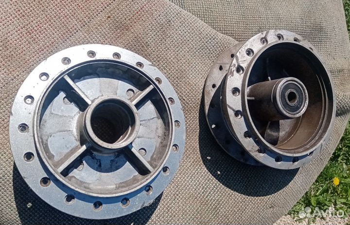 Ступица заднего колеса под спицы для мопеда