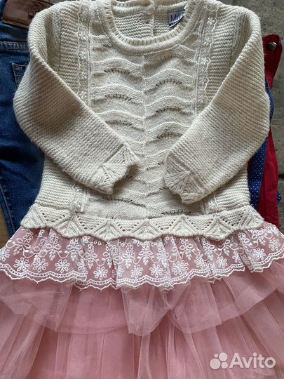 Вещи пакетом для девочки 98-104