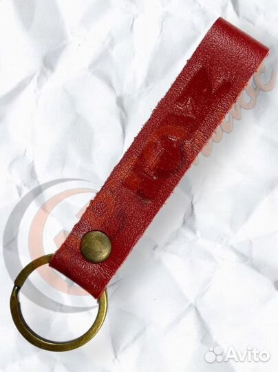 Брелок для ключей люверс-Красный 