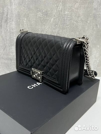 Сумка chanel натуральная кожа