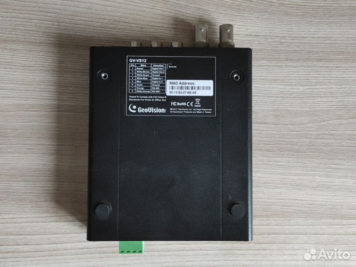 IP-видеосервер видеорегистратор GeoVision GV-VS12