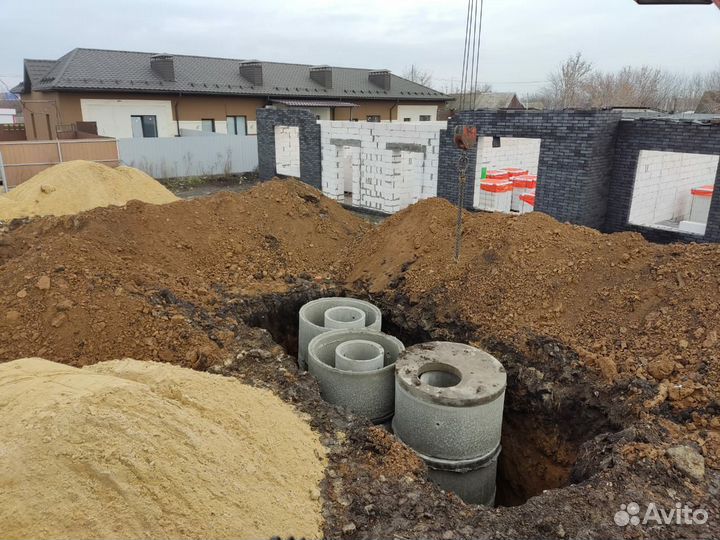 Кольца железобетонные