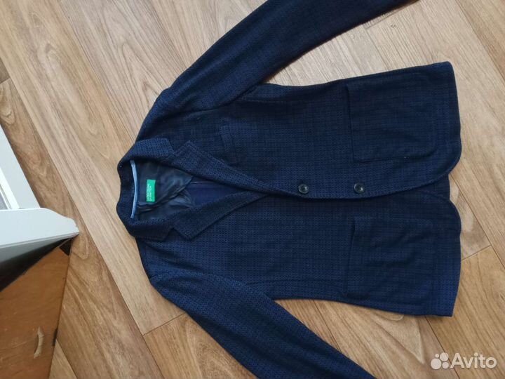 Пиджак школьный для мальчика 152