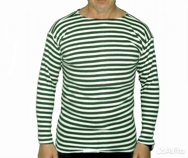 Тельняшки с длинным рукавом, хлопок