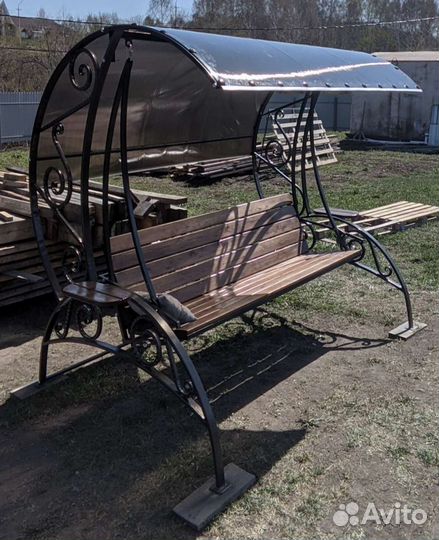 Садовая качеля новая