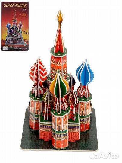 3D пазл конструктор 