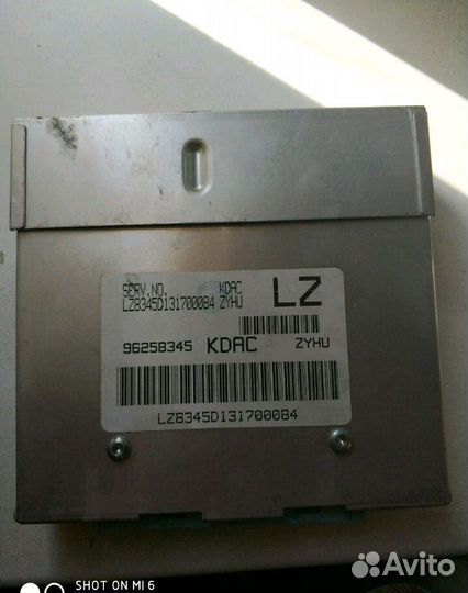 Эбу для Daewoo Nexia 1.5 16-ти клапанной