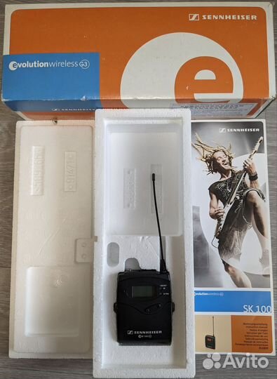 Sennheiser SK 100 G3-A, радиосистема EW 135P G3-A