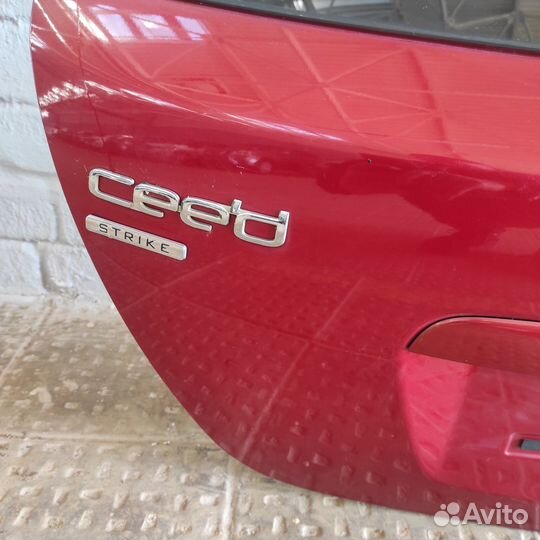 Крышка багажника со стеклом Kia Ceed 1 ED хэтчбек