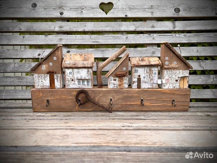 Ключница из дерева. Ручная работа