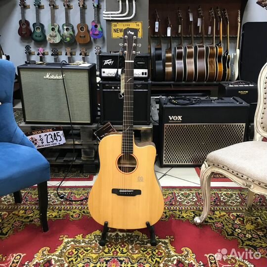 Акустическая гитара Tyma TD-5C с чехлом