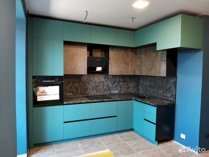 Кухня с антресолями (реальная цена) кс07 21878