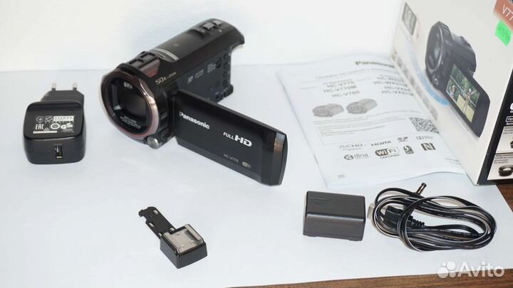Видеокамера Panasonic hc v770 полный комплект