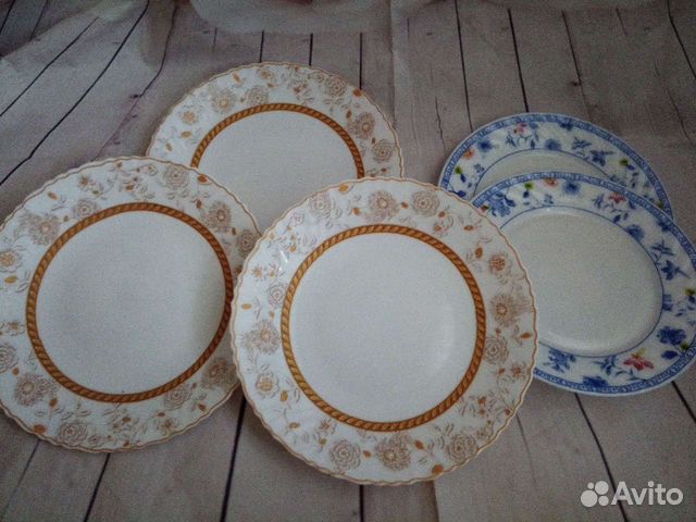 Тарелки новые