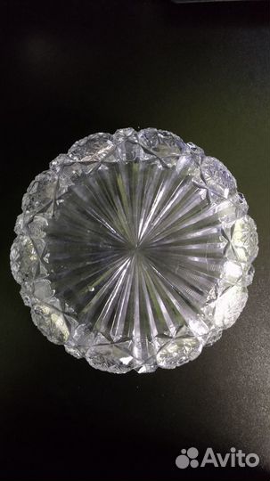 Салатник хрустальный СССР