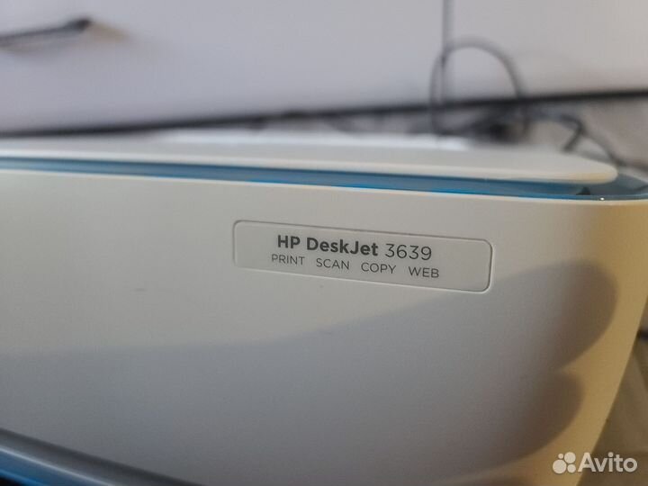 Hp Deskjet 3639 принтер и копир