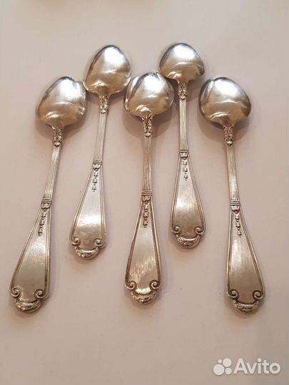 Серебряная чайная ложка 84 проба