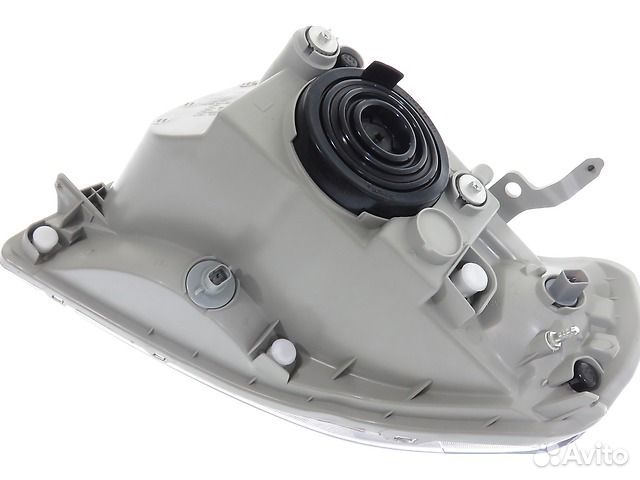 Фара правая (под корректор, внутри черная) Aveo