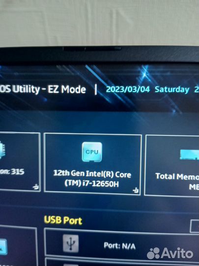 Asus tuf/rtx3060/ddr5 16gb/i712650h/144hz/512gb