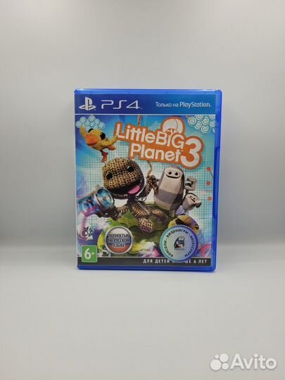 LittleBigPlanet 3 PS4 (б/у, рус.)