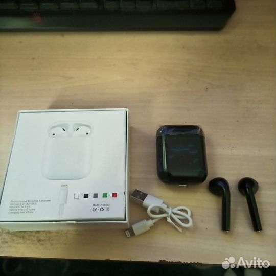 Bluetooth гарнитура TWS i12 аналог Apple airpods