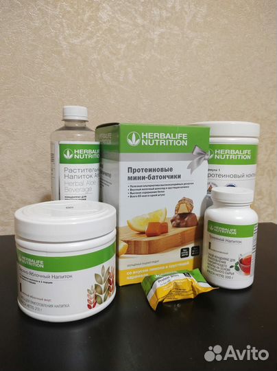 Протеиновые батончики гербалайф