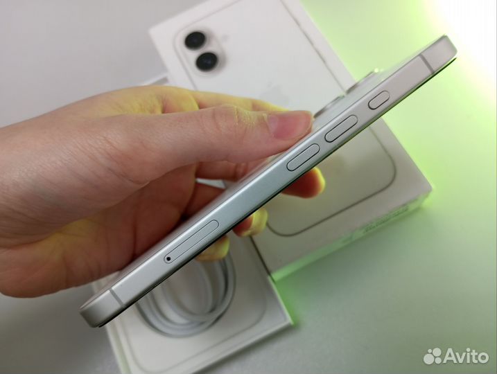 АКБ 100 iPhone 16 128Gb сим