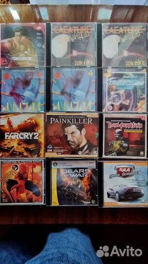 Компьютерные игры на дисках
