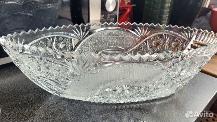 Ваза хрустальная СССР