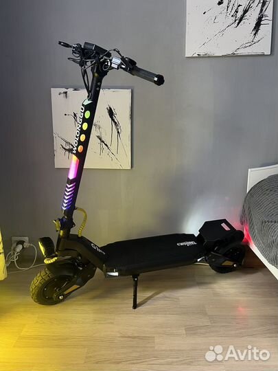 Электросамокат wolong g1 pro (полный привод)