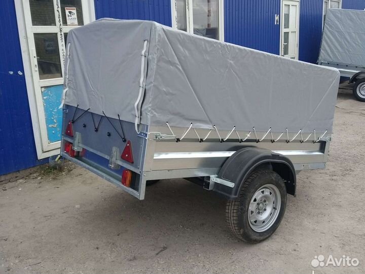 Прицеп легковой 2.05*1.24 с тентом от пфс