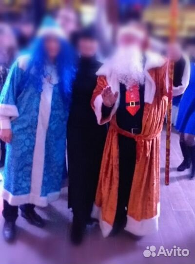 Костюм деда мороза и снегурочки