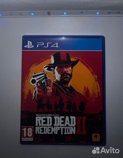 Read dead redemption 2 ps4 диск