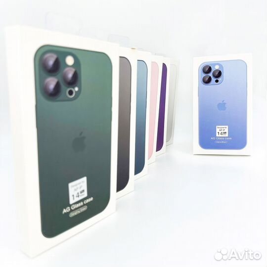 Стеклянный чехол для iPhone с MagSafe