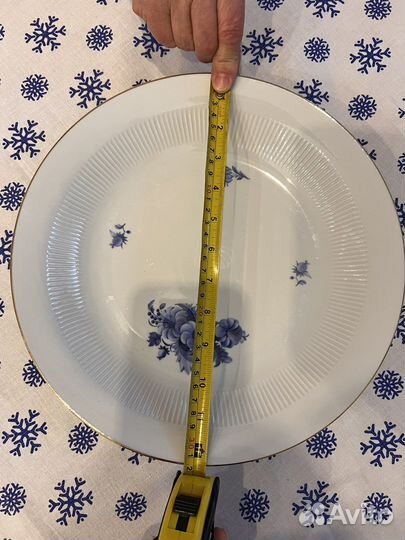 Блюдо тарелка фарфор гдр Colditz кольдиц