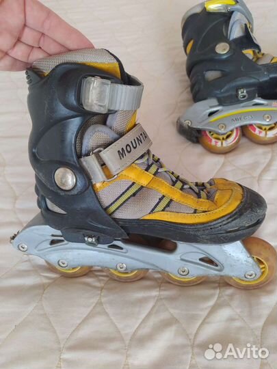 Роликовые коньки детские раздвижные