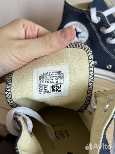 Кеды Converse оригинал, синие