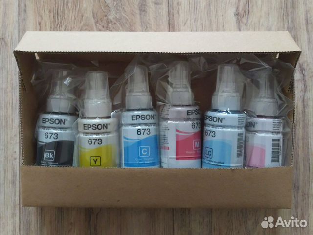 Новые оригинальные чернила Epson